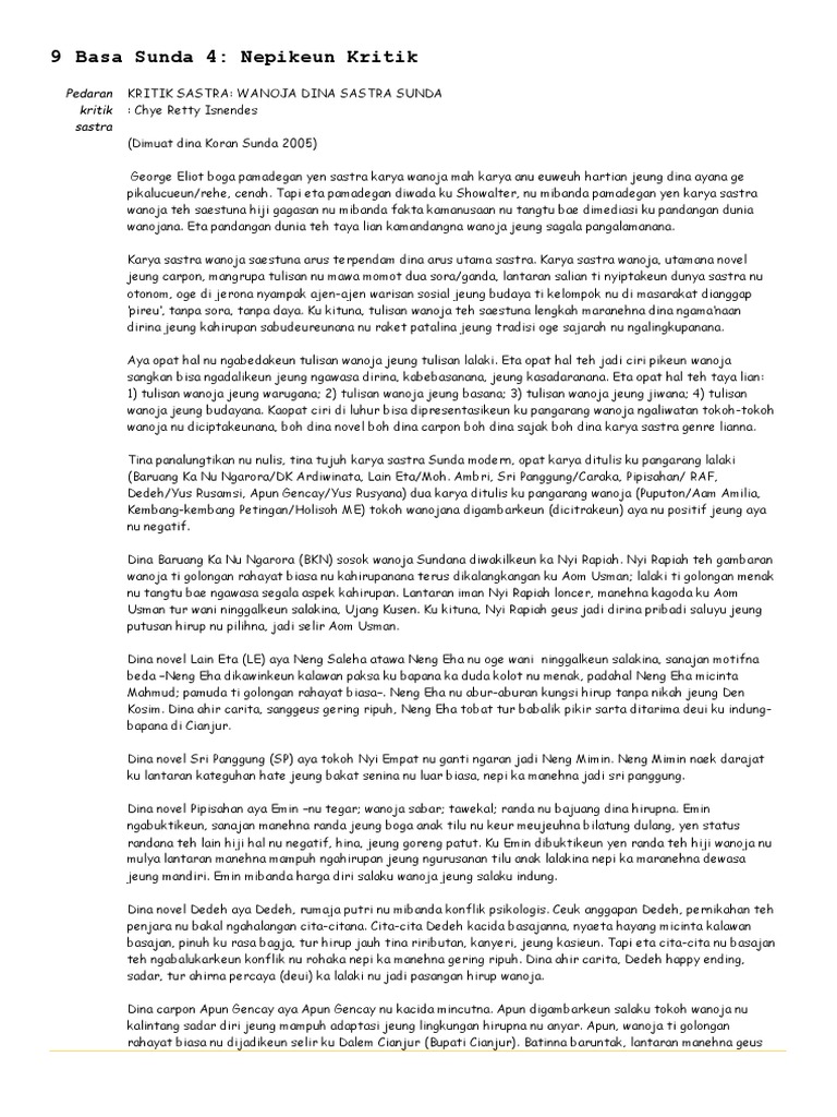 9basa Sunda 4 6 Simpay Docx