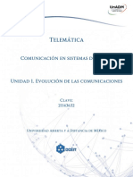 KCSD U1 Evolucion de Las Comunicaciones