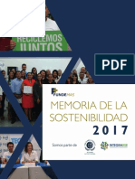 Memoria de Sostenibilidad 2018