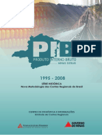 Produto Interno Bruto de Minas Gerais-Série Histórica 1995-2008