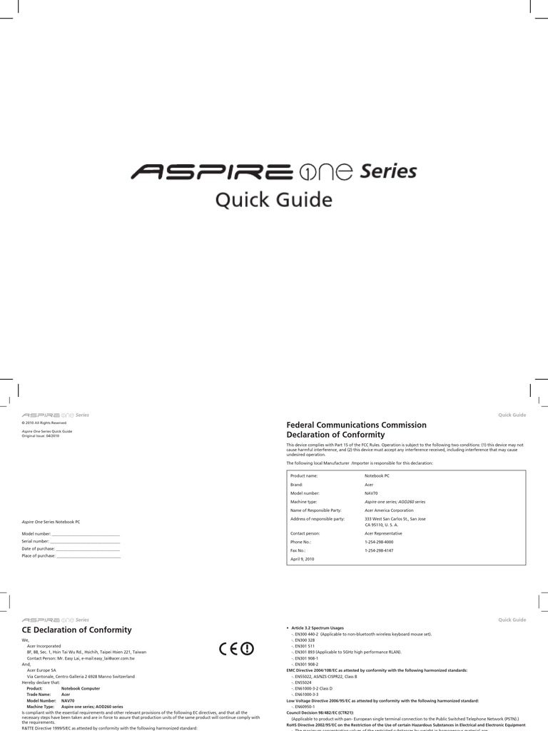 Quick Guide | PDF