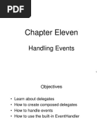 Chapter Eleven: Handling Events