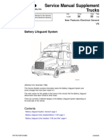 Service Manual Supplement Trucks: Battery Lifeguard System