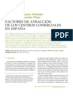 Art - Manuera y Cuestas - Factores de Atracción de Los Centros Comerciales