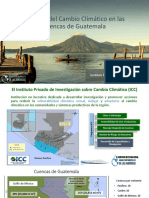 Cambio Climático y Cuencas Guatemala-ICC