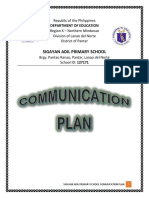 Communication Plan