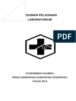 332238941 Pedoman Pelayanan Laboratorium Puskesmas Kauman[1]