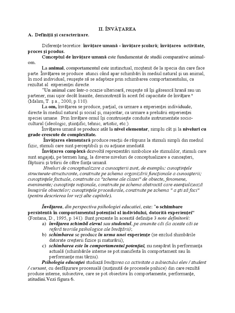 Invatarea | PDF