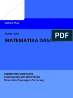 0 - Buku Ajar Matematika Dasar I 2017