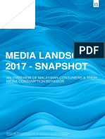 Malaysian Media Landscape 2017 - Snapshot