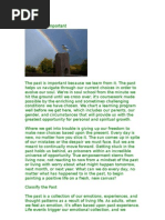 The Past is Important