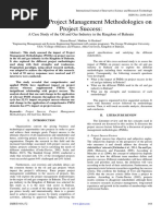 The Impact of Project Management Methodologies On Project Success: A Case Study of The Oil and Gas Industry in The Kingdom of Bahrain