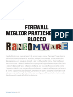 Firewall Best Practices to Block Ransomware