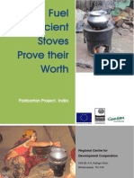 Fuel Efficient Stoves Prove Their Worth: Paribartan Project, India