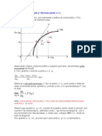 Derivada função ponto