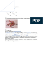 Right Hand Rule