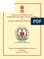CAG Report on Capital Acquisitions in Indian Airforce