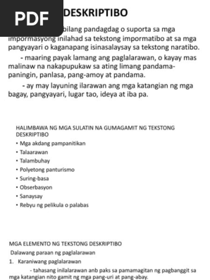 Ano ang mga hakbang sa pagsusuri ng tekstong binasa image
