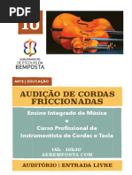 Audição de Cordas Friccionadas 1.ºP