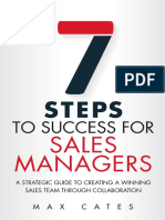 7 Steps To Success For Sales Managers