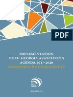 Implementation of EU-Georgia Association Agenda 2017-2020 Assessment by Civil Society