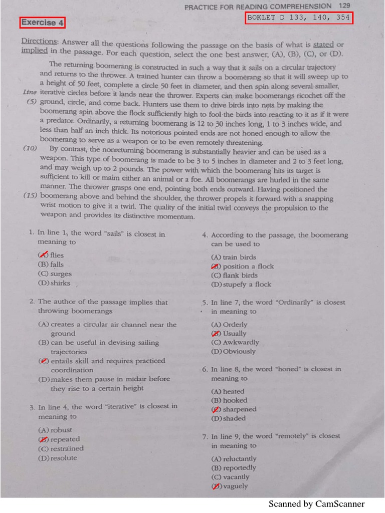 Reading B Document Overview | PDF
