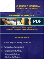 Regulasi Pembentukan Komite Tenaga Kesehatan Lainnya