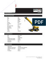 Caracteristicas GH1001 GRT890 GROVE