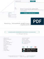 Sorry, Yeaahh - PDF Has Already Been Uploaded. Please Upload A New Document