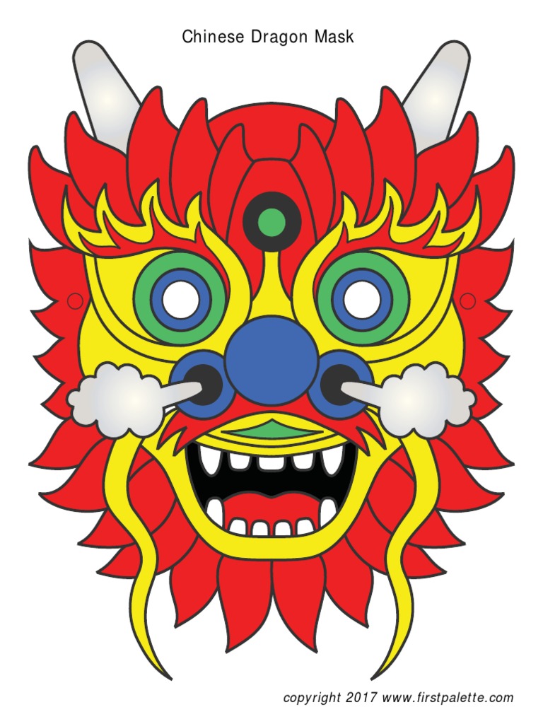 Dragon Mask Color | PDF