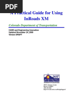 A Practical Guide for Using InRoads XM