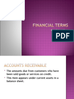 Financial Terms