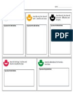 Thinking Hats Template