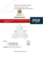 Trabajo 3 - AGUA SUBTERRANEA