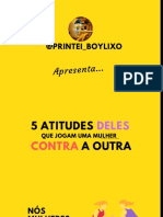 Ebook Printei - Boylixo - 5 Atitudes