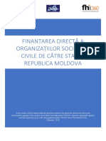 Finantarea Directa A OSC in RM