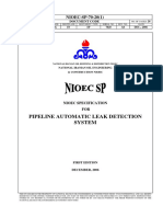Pipeline Automatic Leak Detection System: NIOEC-SP-70-20