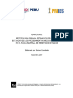EVALUA RB 06 Metodologia Costeo Proced Medicos 2007