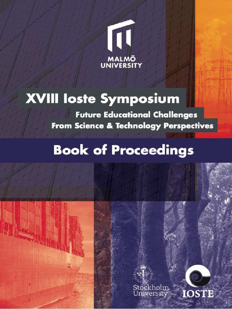 Book Of Proceeding Iost E Science Education Science
