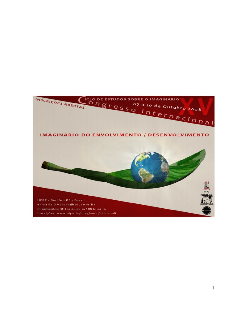 Estudios Sobre Lo Imaginario Pdf Sustentabilidade Humano