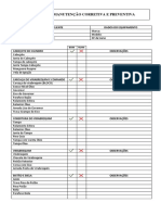 Checklist manutenção motores