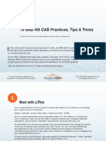 NX CAD Ten Best Practices Tips and Tricks From Applied CAx