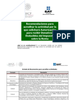 dependencias federales carta donatarias