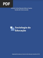 Sociologia Da Educação
