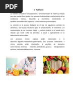 Nutrición