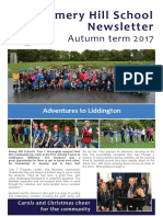 Amery Hill School Newsletter Autumn Term 2017