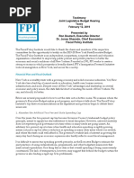 Joint Tax Hearing-Ron Deutsch