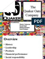 The Quaker Oats Company