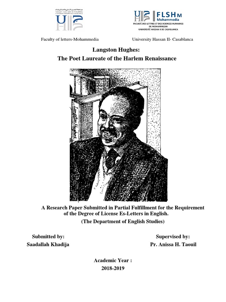 Langston Hughes Harlem's Voice PDF Classics