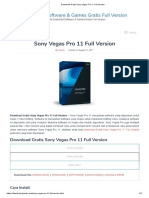 Sony Vegas Pro 11 Full Version PDF